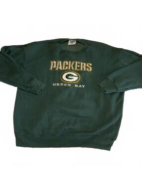 Vintage 90s Lee Sport Green Bay Packers Men’s Large Crewneck Sweatshirt NFL